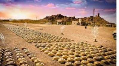 مركز الملك سلمان للإغاثة ينتزع 837 لغمًا عبر مشروع "مسام" في اليمن