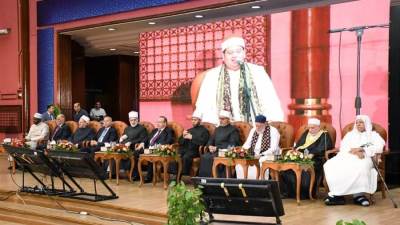 وزير الأوقاف يشهد احتفال نقابة الأشراف بالمولد النبوي الشريف 