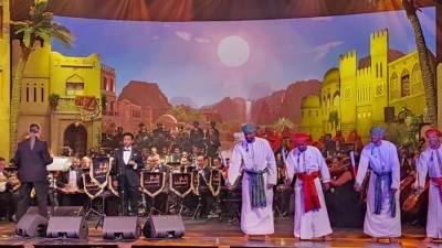 انطلاق حفل الليلة العمانية بمهرجان الموسيقى العربية
