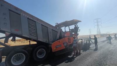  جهاز الشروق يُعلن الانتهاء من رصف المرحلة الأولى للمحور الشرقي للمدينة