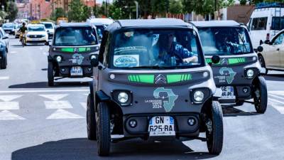 رحلة "كروسيير الخضراء" تدشن عهدًا جديدًا للمستقبل الأخضر بقيادة Citroën AMI الكهربائية عبر إفريقيا