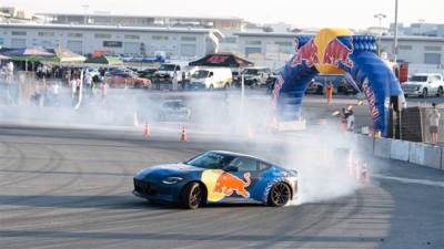 نيسان من العربية للسيارات تنضم لعشاق رياضة السيارات في فعالية "ريد بُل كار بارك درفت" ضمن مهرجان "أوتو مادنس"