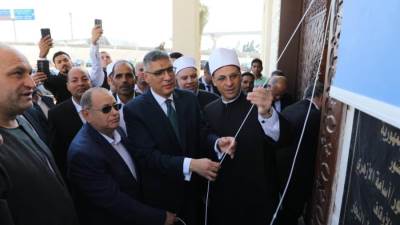 محافظ الجيزة يفتتح مسجد التقوي بمحور ٢٦ يوليو طريق السادس من أكتوبر 