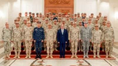 الرئيس السيسى: القوات المسلحة كانت دائما ركيزة الاستقرار فى مصر