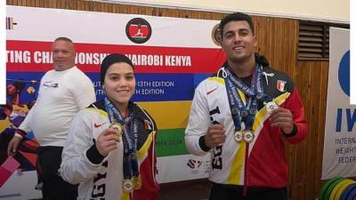 رئيس اللجنة الأولمبية يهنئ الوزير واتحاد رفع الأثقال وابطال مصر بعد حصد 18 ميدالية ذهبية في بطولة أفريقيا بكينيا 