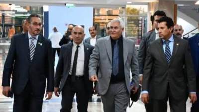 رئيس الاتحاد الدولي لرفع الأثقال يدعو أشرف صبحي لحضور بطولة العالم بالبحرين