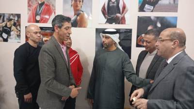 رئيس اتحاد ألعاب القوى الاماراتي يهنئ فوده ومجلسه