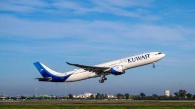 الأولي ضمن 7 طائرات سيتم استلامها تباعاً.. "الكويتية" تتسلم "بوبيان" من نوع ايرباص  A330-900NEO