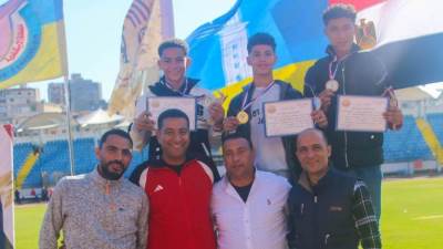 يوسف رمضان يحقق رقم قياسي جديد في  ٣ آلاف متر مشي ببطولة الجمهورية