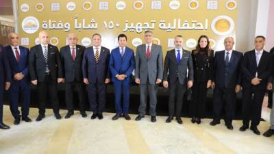 محافظ الجيزة يشهد احتفالية تجهيز ١٨٠ عروس من المقبلات علي الزواج أبناء المحافظة  