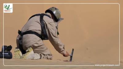 مسام يتلف 1063 قطعة غير منفجرة من مخلفات الحرب في باب المندب