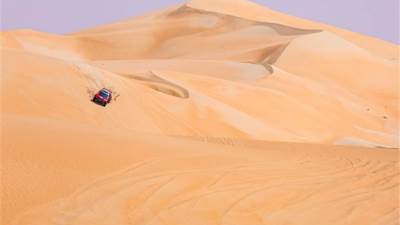 الانطلاقة من العين نحو مزيرعة ثم التوجه إلى القوع وأخيراً إلى أبوظبي