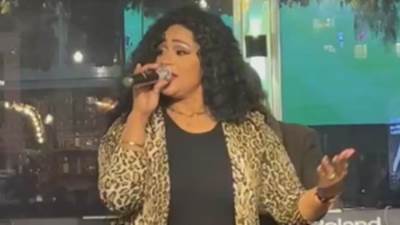 الفنانة إنجي علي تحيي حفلات وردة الشيخ زايد