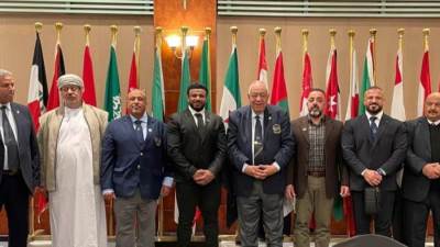 "فهيم " عمومية الاتحاد العربى لكمال الاجسام تنتهي بنجاح وتحقق اهدافها 