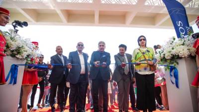 وزير السياحة يفتتح فندق «مكادي الباتروس» بمدينة الغردقة بمحافظة البحر الأحمر