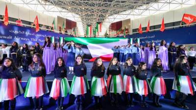 "الكويتية" تنظم أوبريت "عز وفخر" احتفالاً بالأعياد الوطنية للبلاد