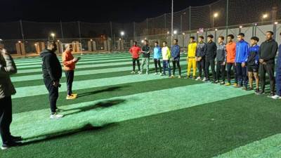 برعاية صبحي و فوده.. أبطال ألعاب القوى يواصلون الاعداد لأولمبياد الشباب 