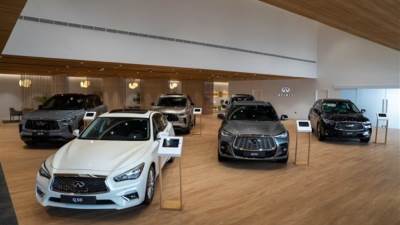 العربية للسيارات تكشف عن أكبر صالة عرض إنفينيتي في العالم بدبي