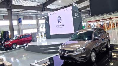 إطلاق بروتون (ساجا) المجمعة محلياً من "عز العرب السويدى لصناعة السيارات"