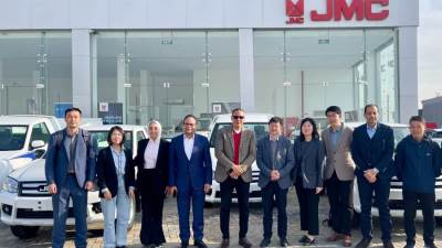 شركة توزيع وسائل النقل تي في دي تستقبل وفدًا من جيانجلينج موتورز انترناشيونال