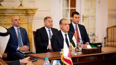 ننشر البيان الصادر عن الاجتماع العربي الخماسي لمناقشة تطورات الوضع فى قطاع غزة 