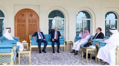 اجتماع خماسي عربي بالدوحه لبحث تطورات القضية الفلسطينية