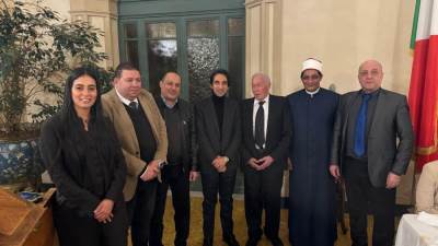 السفير بسام راضي ينظم احتفالية إفطار شهر رمضان في روما