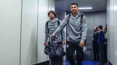  وصول بعثة منتخب مصر إلي المغرب لمواجهة إثيوبيا في التصفيات المؤهلة لمونديال كأس العالم 