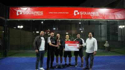 "سكويرز للتطوير" تختتم أول دورة رمضانية للبادل في السوق العقاري بمشاركة من شركات التطوير والتسويق العقاري