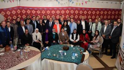 «السوق العربية» تجتمع على مائدة المحبة في إفطار جماعي للجريدة وبوابة صدى العرب