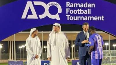 بيراميدز يشارك في ختام الدورة الرمضانية الكبري للشركة القابضة ADQ راعي االنادى فى أبوظبي