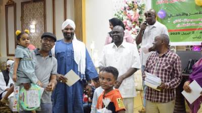 يوم معايدة للأطفال والأسر السودانية في مصر برعاية صالون الابداع ومبادرة مناصرة السودانيين 