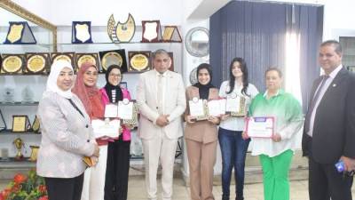عطية يكرّم المبدعين: فتيان وفتيات الجيزة يحصدون المراكز الأولى في "حظ وشطارة" ويعلّقون وسام التميّز على صدور مدارسهم