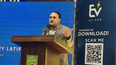 نادى السيارات والرحلات المصرى يستضيف مؤتمر إطلاق تطبيق (EV Hub) الصحفى