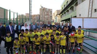 محافظ الجيزة يطلق النسخة الأولى من مونديال المدارس 2025 بالمحافظة