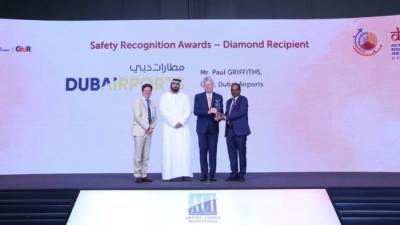 مطار دبي يحصد جائزة السلامة لعام 2025 من مجلس المطارات الدولي