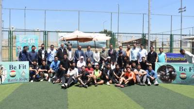 رئيس جامعة بنها ومدير عام الشباب والرياضة بالقليوبية يشهدا فعاليات المهرجان الرياضى "BeFit"