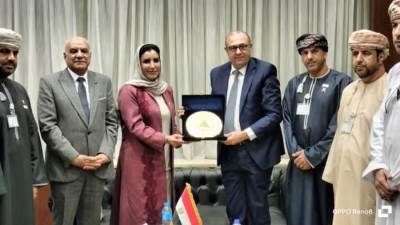 " سعده ": نسعى لتنمية التعاون المثمر بين اتحادى الغرف المصرية والعمانية