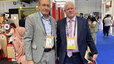 الجوهري توقع برتوكولات مع الشركات الإسبانية لرحلات جورجيا والمالديف وتايلاند أثناء معرض سوق السفر العربي ٢٠٢٥ بالإمارات