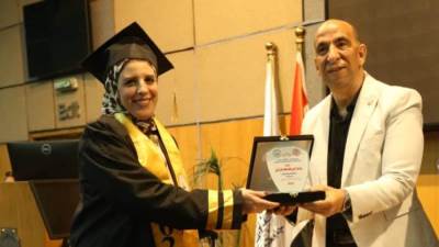 درجة الماجستير الممتازة للباحثة دينا أباظة بالمحاسبة الإدارية 