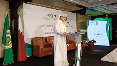 سفير قطر بالقاهرة: لا يمكن الحديث عن تحديات الأسرة العربية دون التوقف عند الأثر المدمّر للاحتلال الإسرائيلي