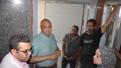 محافظ القليوبية يتفقد أعمال تطوير مستشفى النيل  