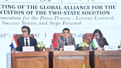 وزير الخارجية المغربي :  دعم القضية الفلسطينية يجمع بين العمل الدبلوماسي والمبادرات الميدانية لفائدة الفلسطينيين