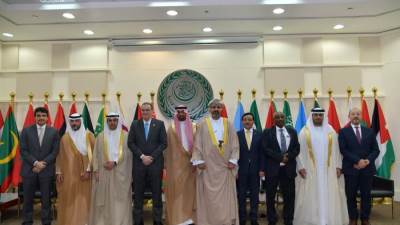 وزير العمل والإصلاح الإداري يخاطب الجلسة الافتتاحية للدورة 119 للمجلس التنفيذي للمنظمة العربية للتنمية الإدارية على المستوى الوزاري