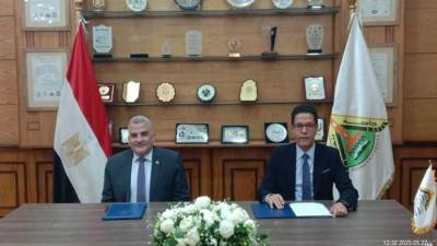 بروتوكول تعاون بين جامعة بنها وجهاز حماية وتنمية البحيرات والثروة السمكية