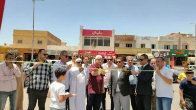 إقبال كثيف على سوق اليوم الواحد برأس سدر  