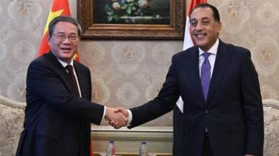 رئيس مجلس الدولة الصينى: مصر بلد عريق حضاريا ويشهد تنمية حديثة غير مسبوقة