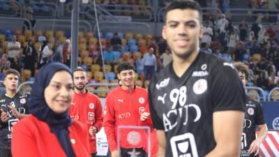 مدبولي أفضل لاعب في مباراة مصر والبحرين 