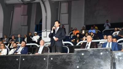 وزير الرياضة يدعم منتخب الناشئين أمام التشيك ببطولة العالم لليد