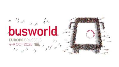 معرض Busworld Europe 2025 يستعد لأضخم نسخة في تاريخه في بروكسل من 4 إلى 9 أكتوبر 2025
